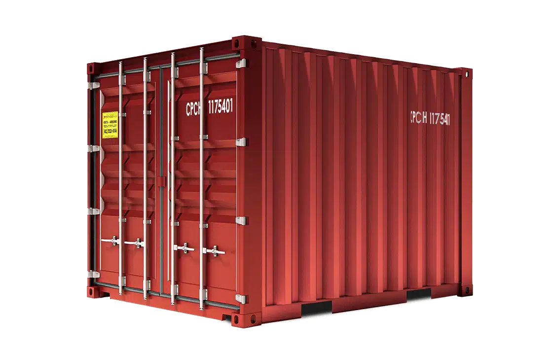 Container marítimo de 10 pies usado en venta