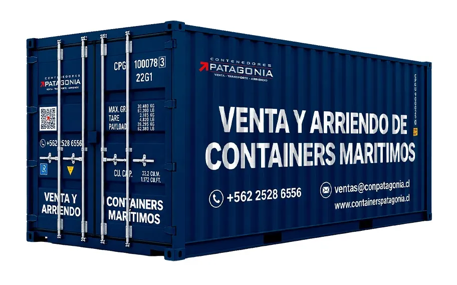 Container marítimo de 20 pies nuevo un viaje en venta