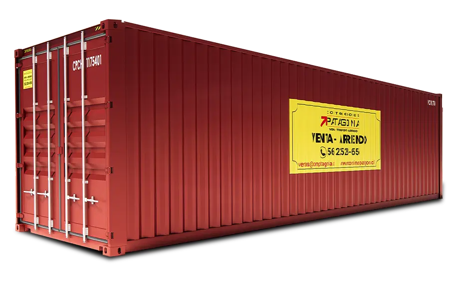 Container marítimo de 40 pies High Cube usado en venta