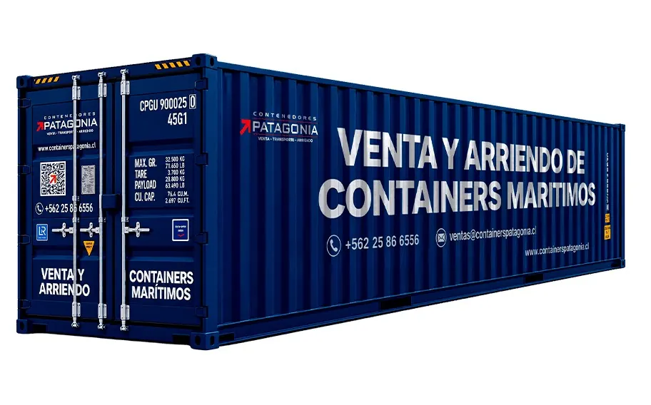 Container marítimo de 40 pies High Cube nuevo un viaje en venta